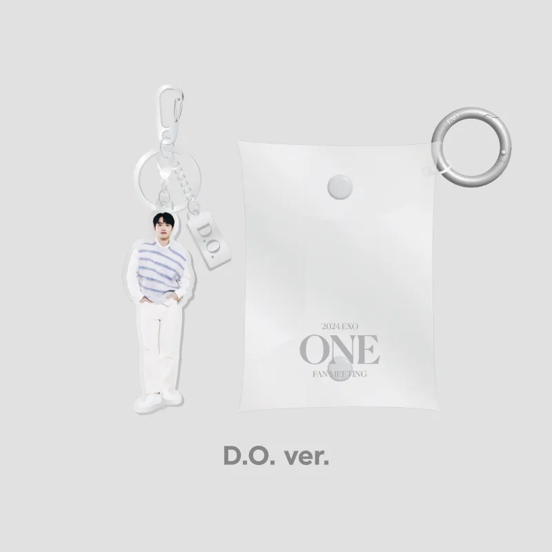 2024 EXO FAN-MEETING "ONE" MD - PVC POUCH+ACRYLIC KEY RING SET 7