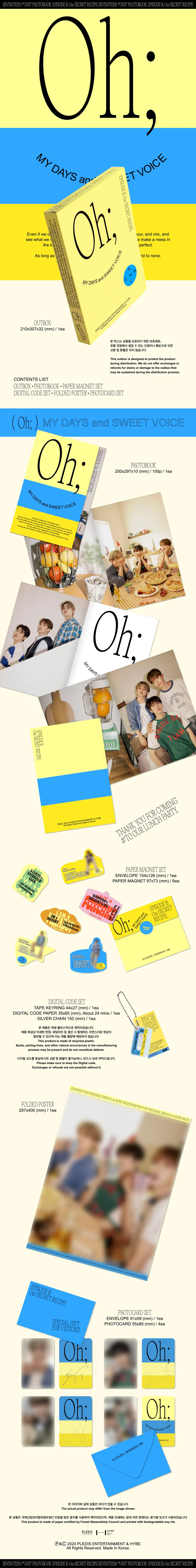 SEVENTEEN (세븐틴) - SEVENTEEN Episode : Oh, My Days and Sweet Voice B 3