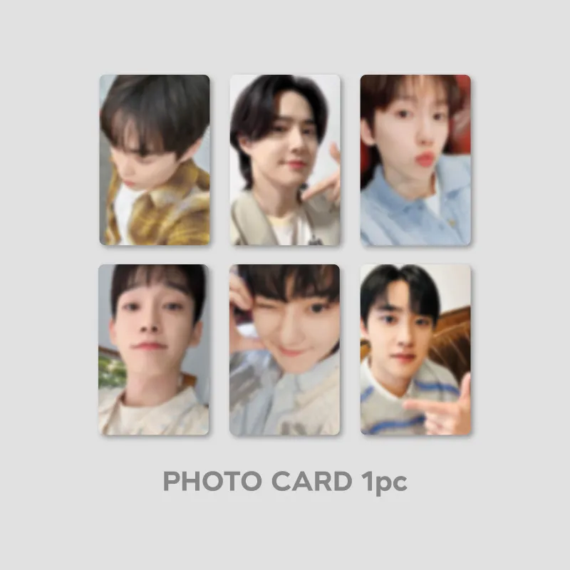 2024 EXO FAN-MEETING "ONE" MD - BALL CAP+PHOTO CARD SET 6