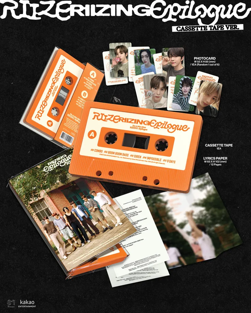 RIIZE (라이즈) - 미니 1집 [RIIZING : Epilogue] (CASSETTE TAPE Ver.) 2