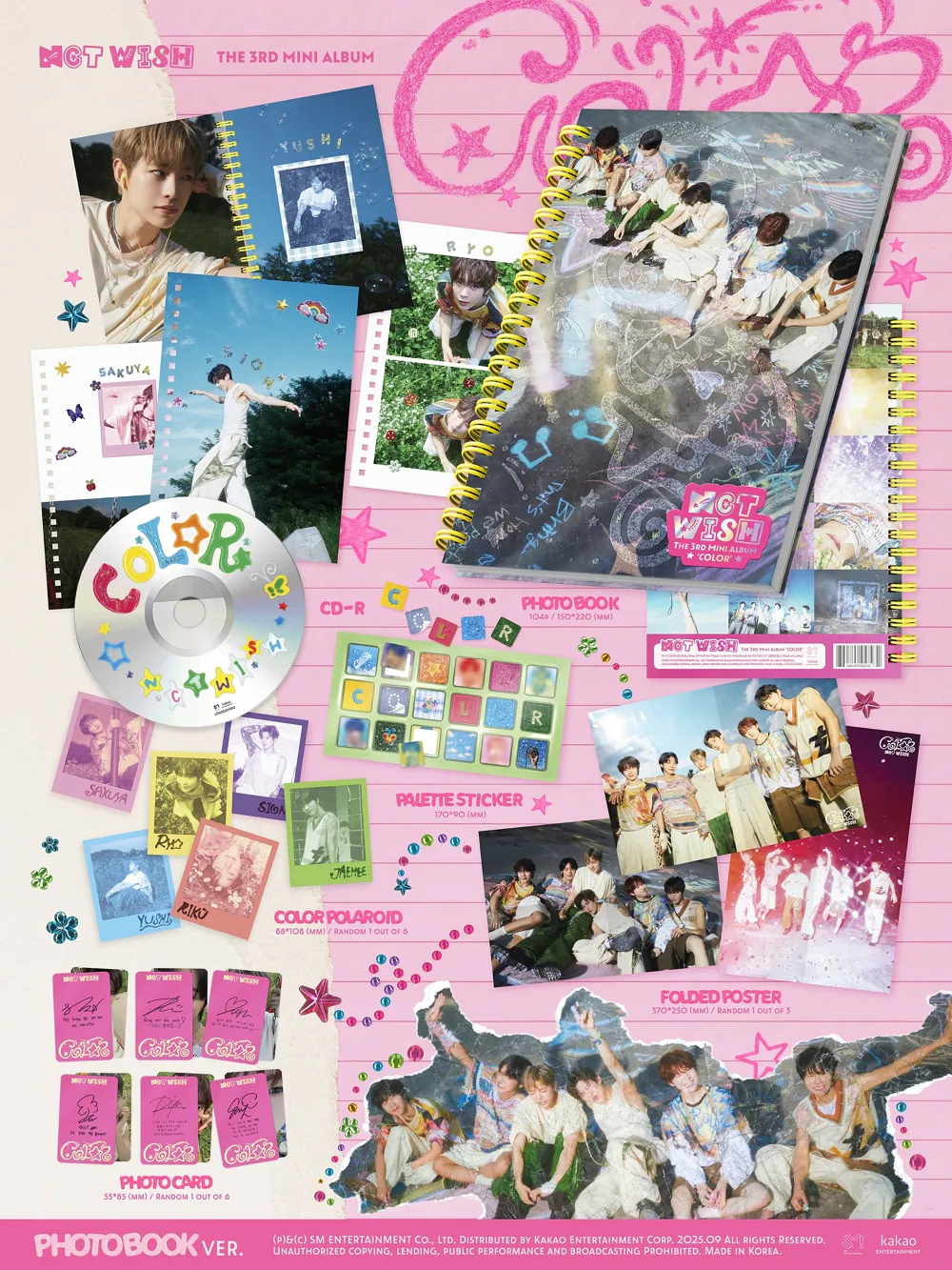 NCT WISH (엔시티 위시) - 미니 3집 [COLOR] (Photobook Ver.) 상세 이미지 2