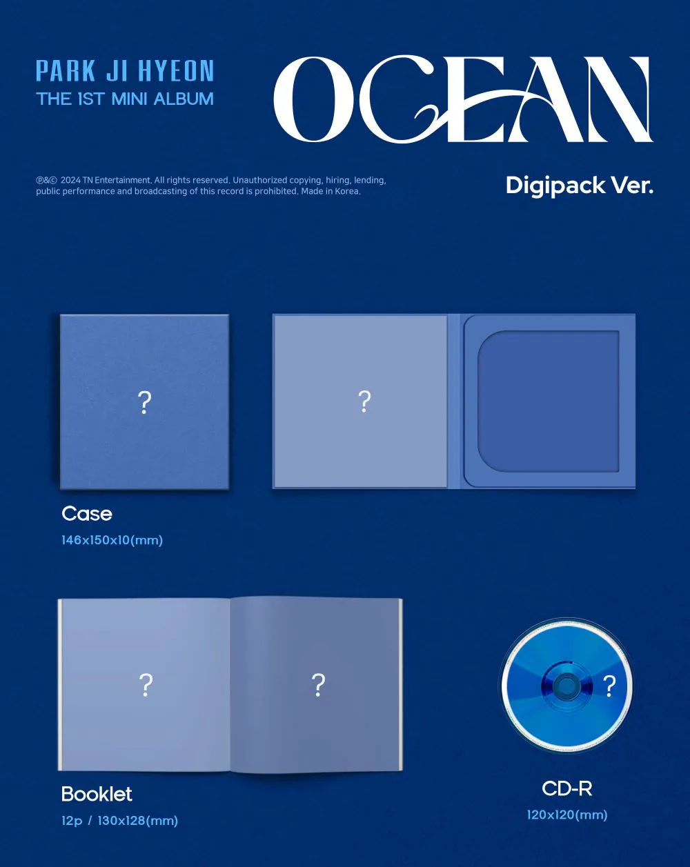 박지현 - OCEAN [Digipack ver.] 상세 이미지 2
