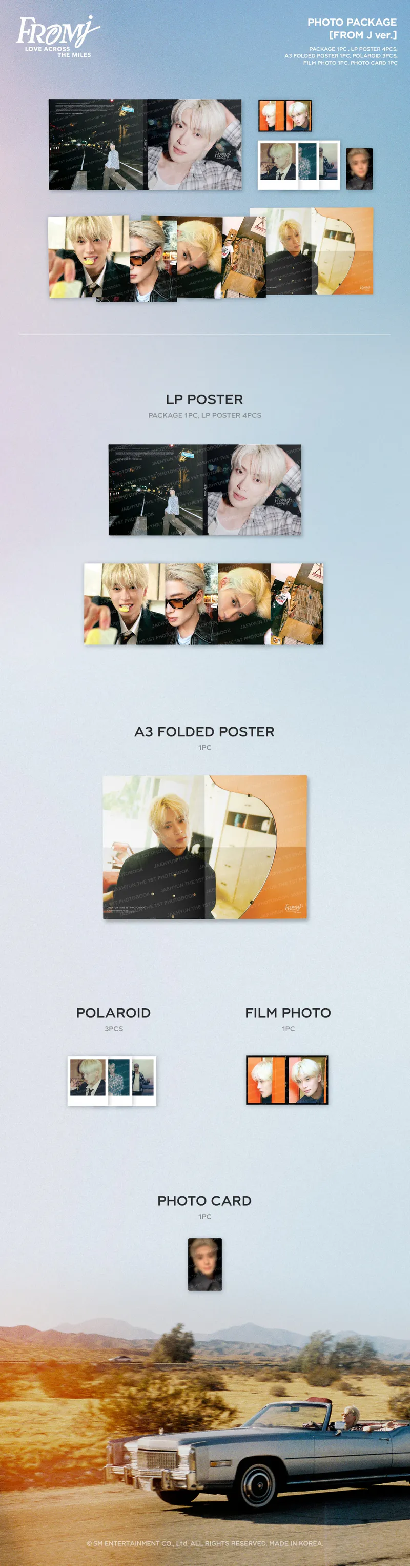 2025 JAEHYUN THE 1ST PHOTOBOOK - PHOTO PACKAGE [FROM J ver.] 2