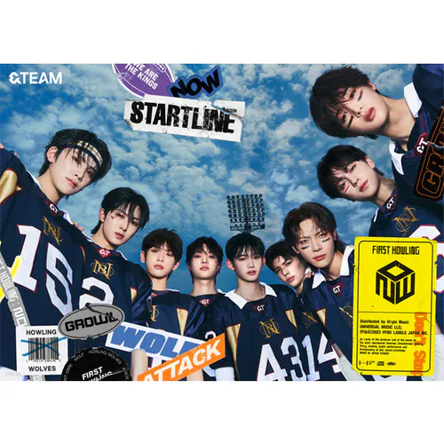&TEAM (앤팀) - 1st ALBUM [First Howling : NOW] (LIMITED EDITION B)