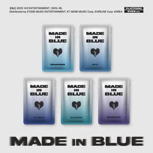 [랜덤] MADEIN S(메이딘S) - [MADE in BLUE] (MASHIRO.ver/MiU.ver/SERINA.ver/NAGOMI.ver/MADEIN S.ver)
