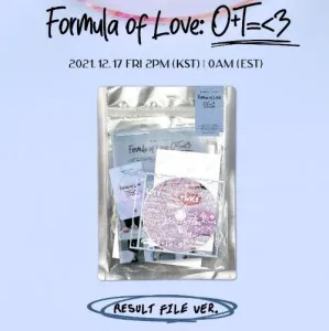 TWICE (트와이스) - 정규3집 [Formula of Love: O+T=] (Resulf file ver.)