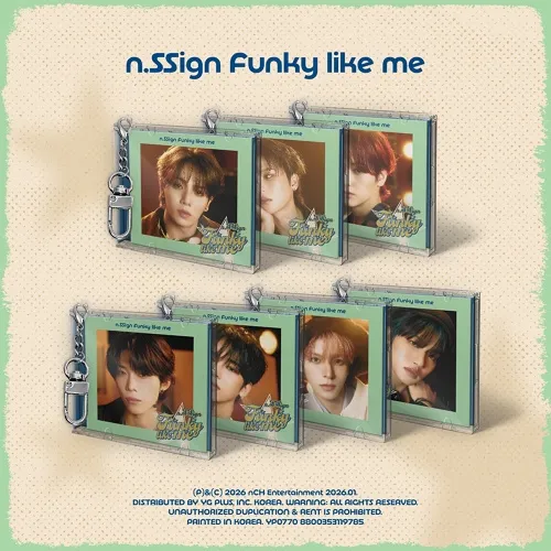 [랜덤] n.SSign(엔싸인) - [Funky like me] (Mini Jewel ver.)