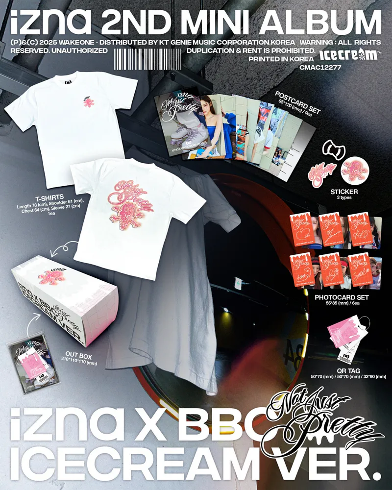 izna (이즈나) - [Not Just Pretty] (izna X BBC ICECREAM Ver.) (Limited Edition) 2