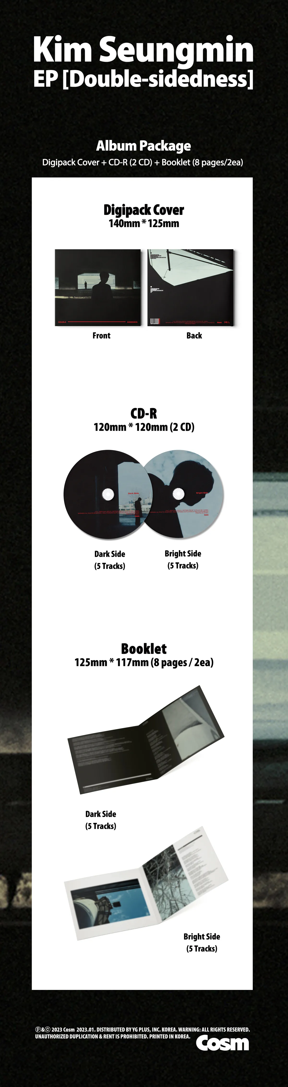 김승민 (Kim Seungmin) - EP [Double-sidedness] 상세 이미지 2