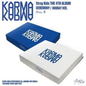 [랜덤] Stray Kids (스트레이 키즈) - 정규 4집 [KARMA] 일반반 (CEREMONY VER., HOORAY VER.)