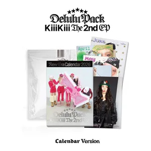 KiiiKiii (키키) - The 2nd EP [Delulu Pack] (Calendar. Version)