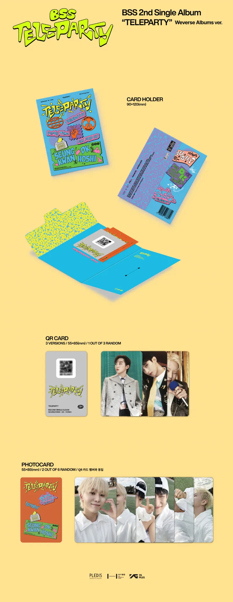 부석순 (SEVENTEEN) - 2nd Single Album ‘TELEPARTY’ Weverse Albums ver. 2