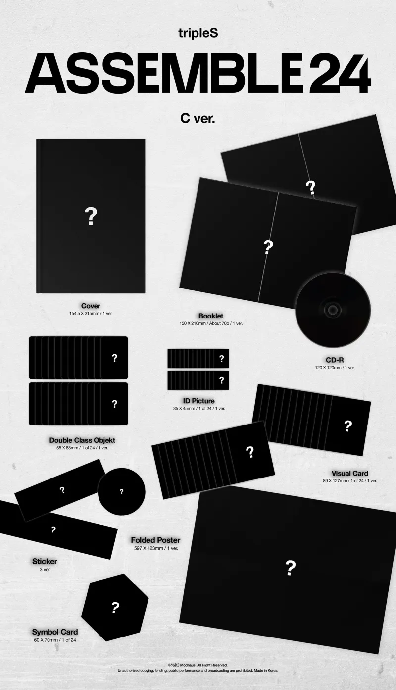 [랜덤] tripleS (트리플에스) - 정규 [ASSEMBLE24] 4