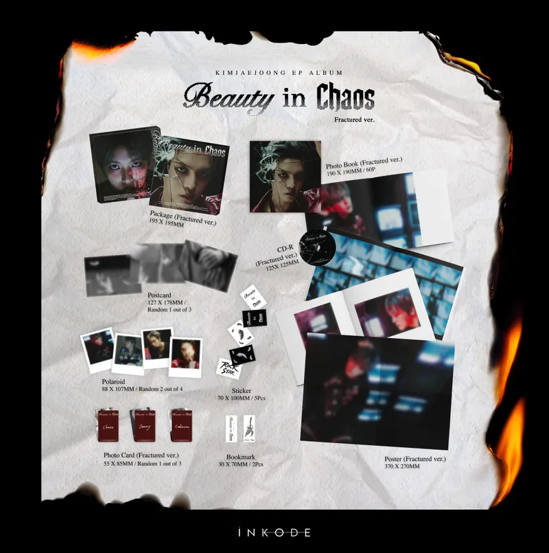 [랜덤] 김재중 (KIM JAEJOONG) - Beauty in Chaos  (Collapse ver., Fractured ver.) 3