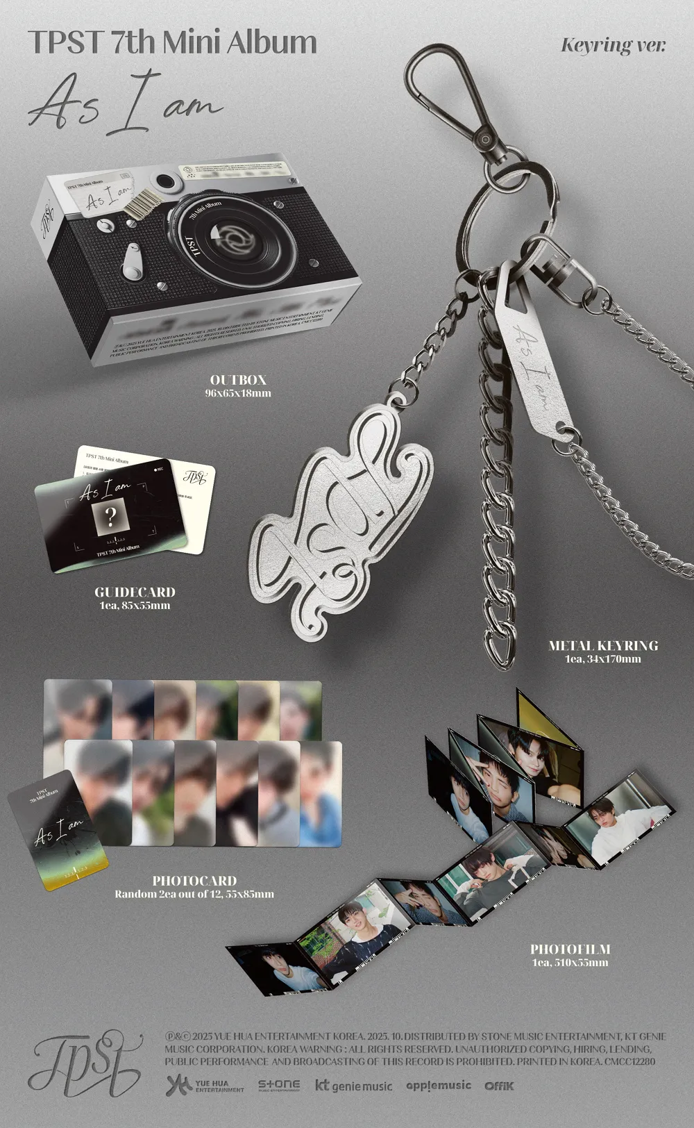 TEMPEST (템페스트) - [As I am] (Keyring Ver.) 상세 이미지 2