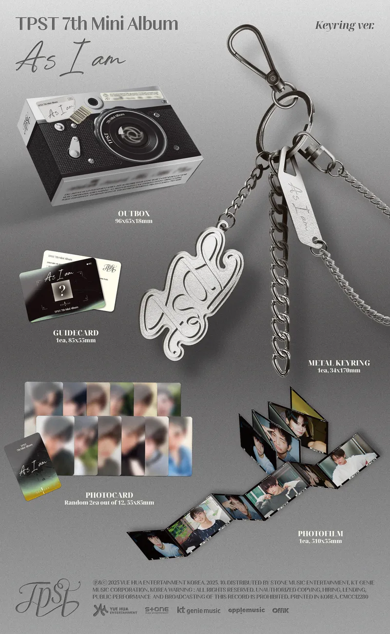 TEMPEST (템페스트) - [As I am] (Keyring Ver.) 2