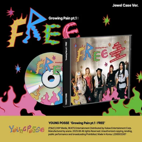 YOUNG POSSE (영파씨) - EP [Growing Pain pt.1 : FREE] (Jewel Case Ver.)