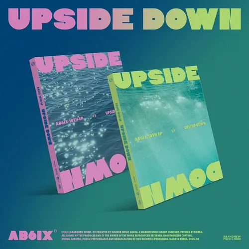 [세트] AB6IX (에이비식스) - 10TH EP [UPSIDE DOWN] [Photobook VER.] (UP Ver. / DOWN Ver.)