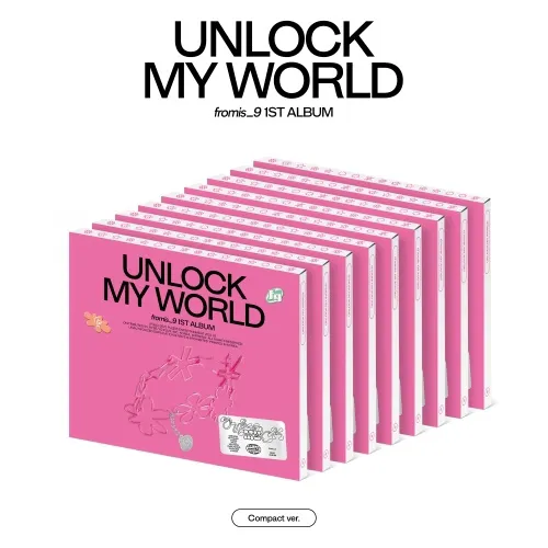 [랜덤] fromis_9 (프로미스나인) - 정규 1집 [Unlock My World] (Compact ver.)