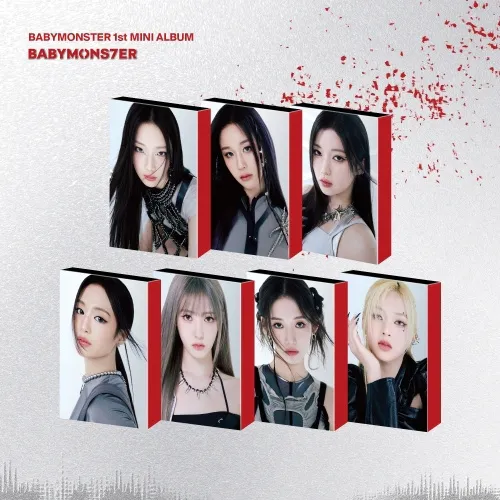[세트] 베이비몬스터 (BABYMONSTER) - 1st MINI ALBUM [BABYMONS7ER] (YG TAG ALBUM VER.)