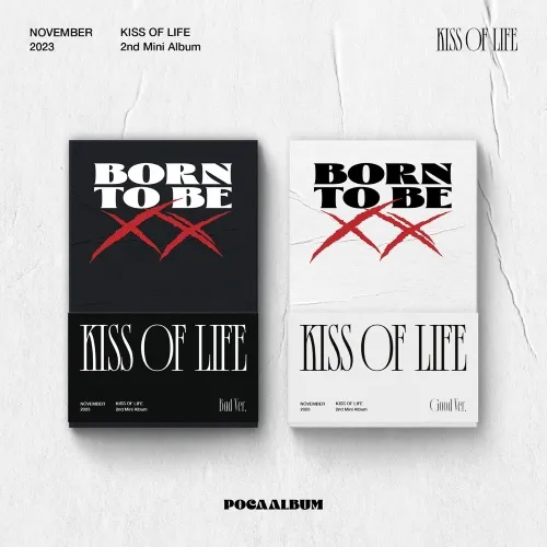 [세트] KISS OF LIFE (키스오브라이프) - 미니 2집 [Born to be XX] (POCA)