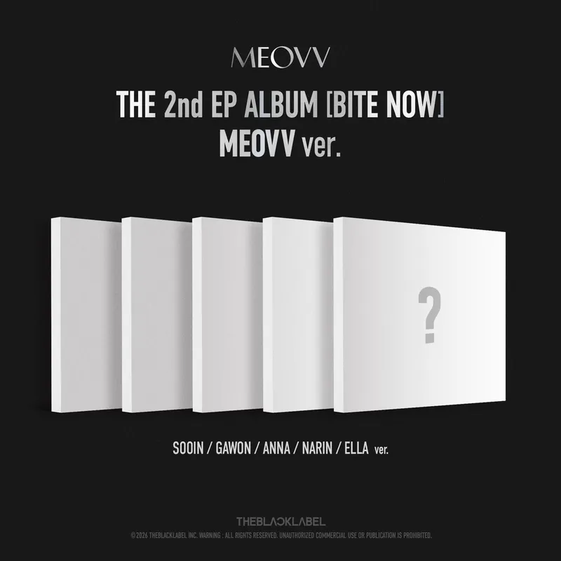 [세트] MEOVV(미야오) - MEOVV THE 2nd EP ALBUM [BITE NOW] MEOVV ver.