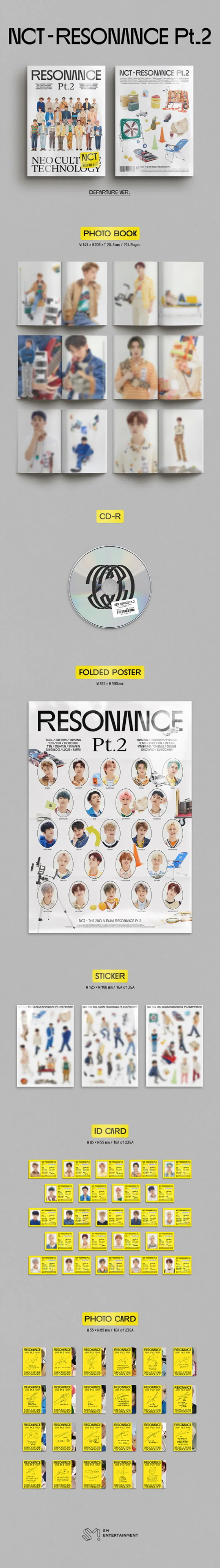 NCT (엔시티) - 정규2집 [RESONANCE] Pt.2 (DEPARTURE ver.) 2