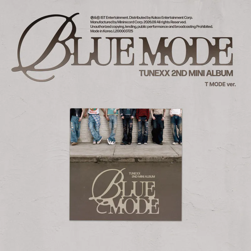 TUNEXX(튜넥스) - 미니 2집 [BLUE MODE] (T MODE ver.)