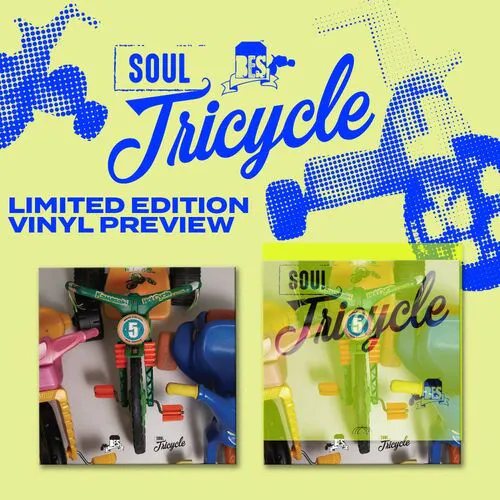 브라운 아이드 소울(Brown Eyed Soul) - 정규 5집 ‘Soul Tricycle’ [Limited Edition] [2LP Blue Vinyl]