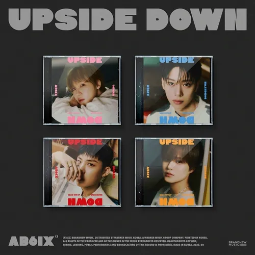 [세트] AB6IX (에이비식스) - 10TH EP [UPSIDE DOWN] [JEWEL VER.] (JEON WOONG Ver. / KIM DONG HYUN Ver. / PARK WOO JIN Ver. / LEE DAE HWI Ver.)