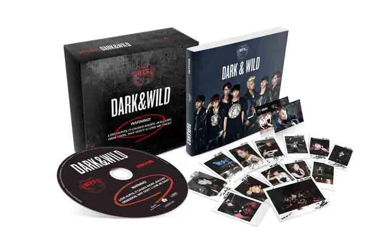 [랜덤] 방탄소년단 (BTS) - 정규 1집 [DARK&WILD] 상세 이미지 2
