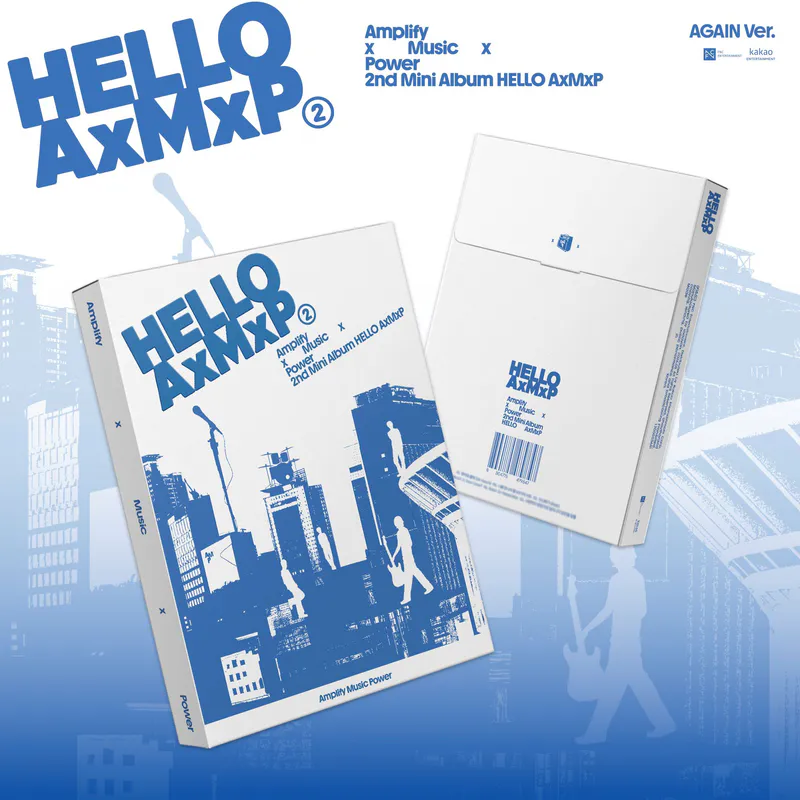 [세트] AxMxP - AxMxP 미니 2집 [HELLO AxMxP] (HELLO Ver. / AGAIN Ver.) 3
