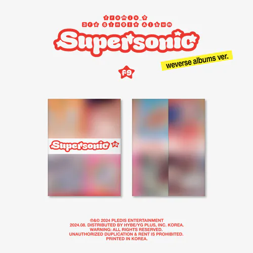 [랜덤] fromis_9 (프로미스나인) - 싱글 3집 [Supersonic] (weverse albums ver.)
