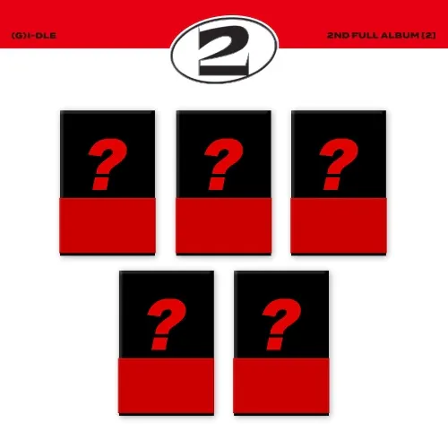 [랜덤] (여자)아이들 ((G)-IDLE) - 2집 [2] (POCAALBUM Ver.)