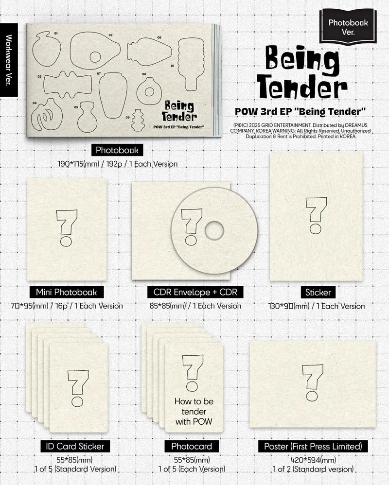POW (파우) - [Being Tender] (Photobook Ver.) 2