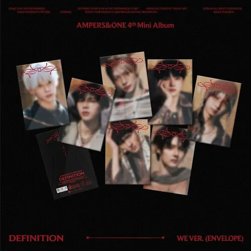 [랜덤] 앰퍼샌드원 (AMPERS&ONE) - 미니 4집 [DEFINITION] WE Ver. (CD)