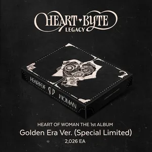HEART OF WOMAN (하트오브우먼) - THE 1st ALBUM [Heart Byte : LEGACY] (Golden Era Ver. (Special Limited))