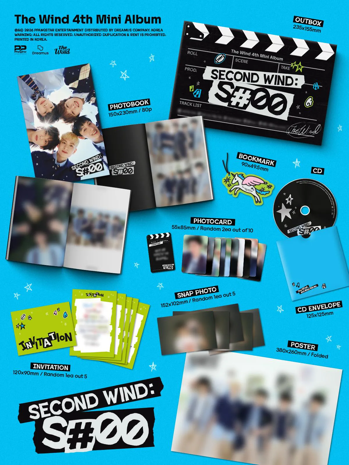 더윈드(The Wind) - 미니앨범4집_<Second wind : S#00> (포토북 Ver.) 상세 이미지 2