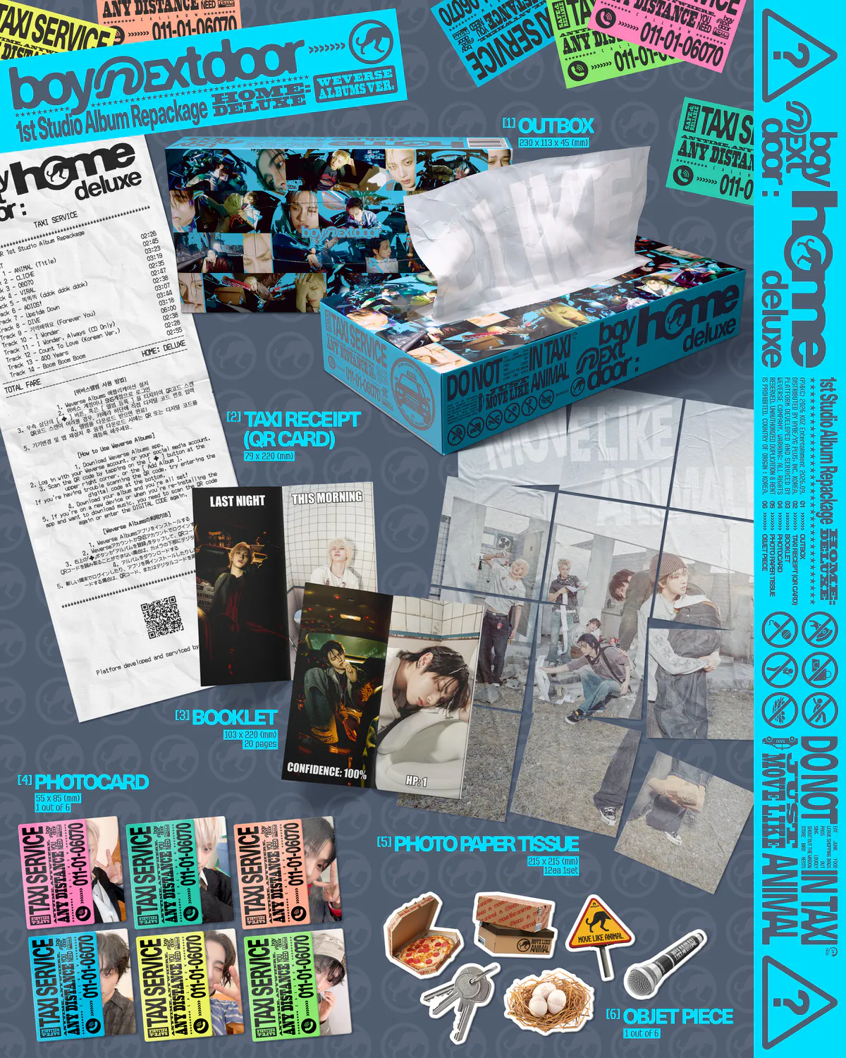 BOYNEXTDOOR - 1st Studio Album Repackage [HOME: DELUXE] (Weverse Albums ver.) 상세 이미지 2