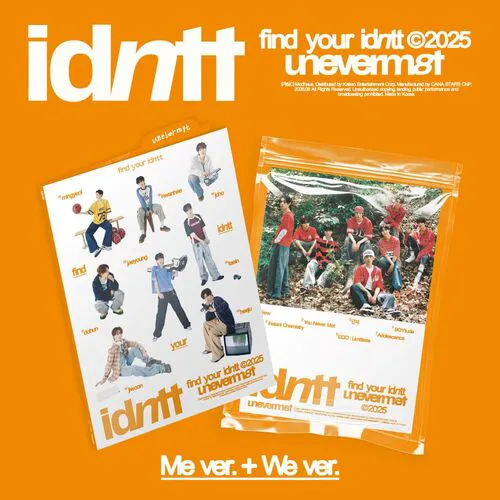 [세트] idntt  - 미니 [unevermet] (We ver. / Me ver.)