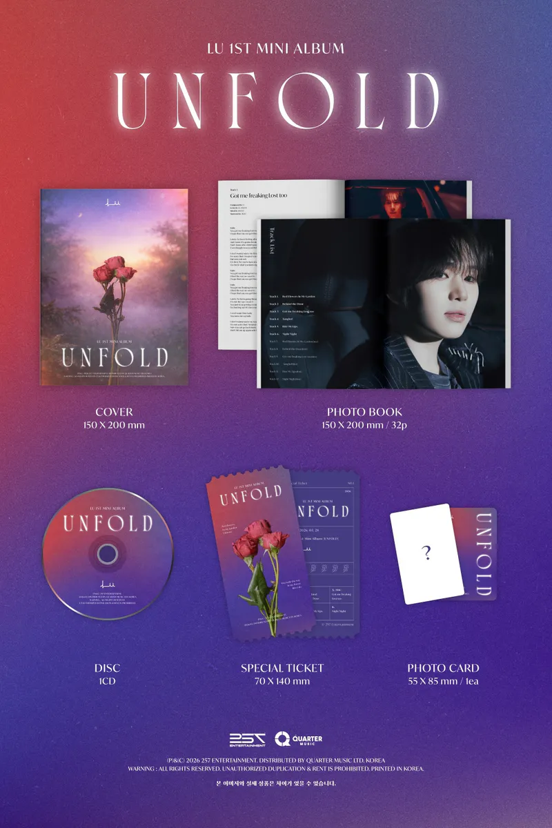 LU - 1ST MINI ALBUM [Unfold] 2