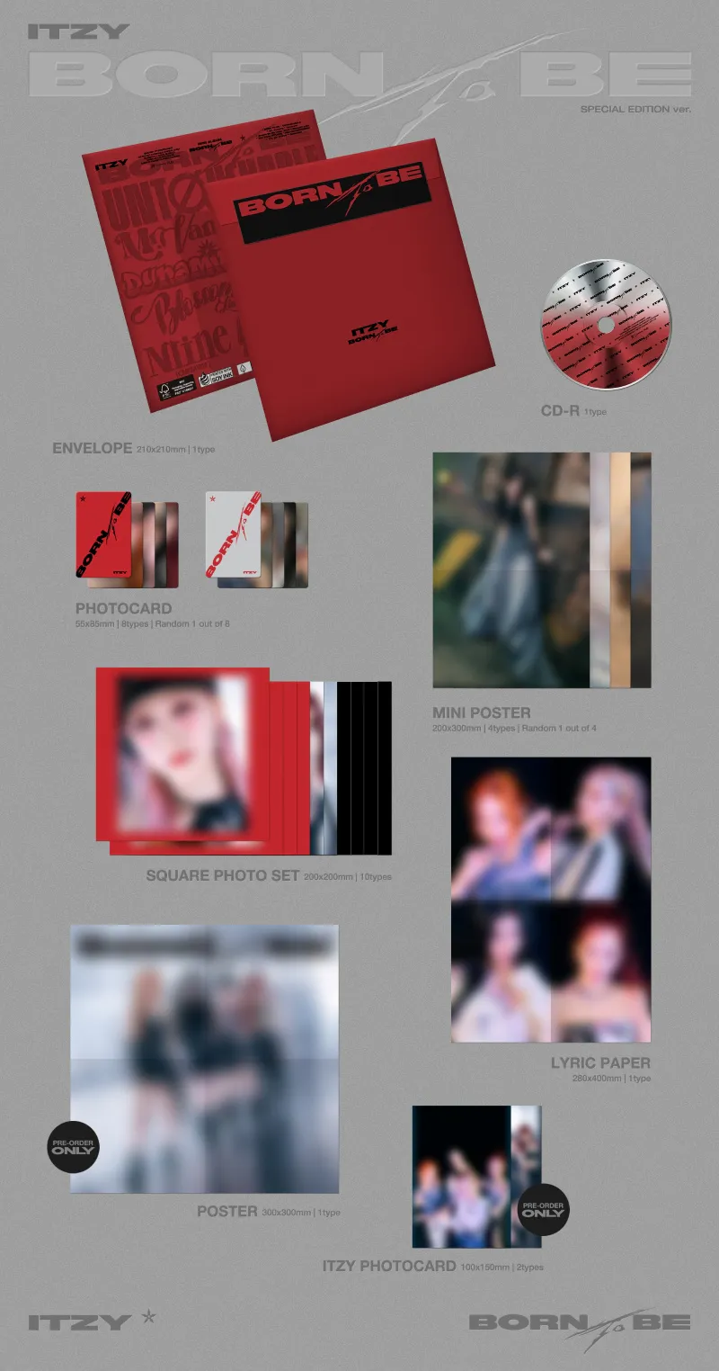 ITZY (있지) - [BORN TO BE] SPECIAL EDITION (UNTOUCHABLE Ver.) [스페셜반] 2