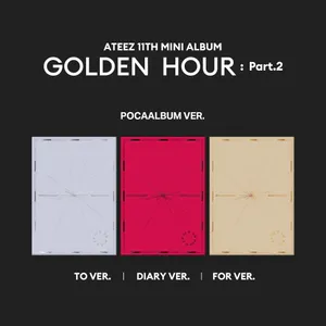 [랜덤] ATEEZ(에이티즈) - 미니 11집 [GOLDEN HOUR : Part.2] (POCAALBUM VER.)