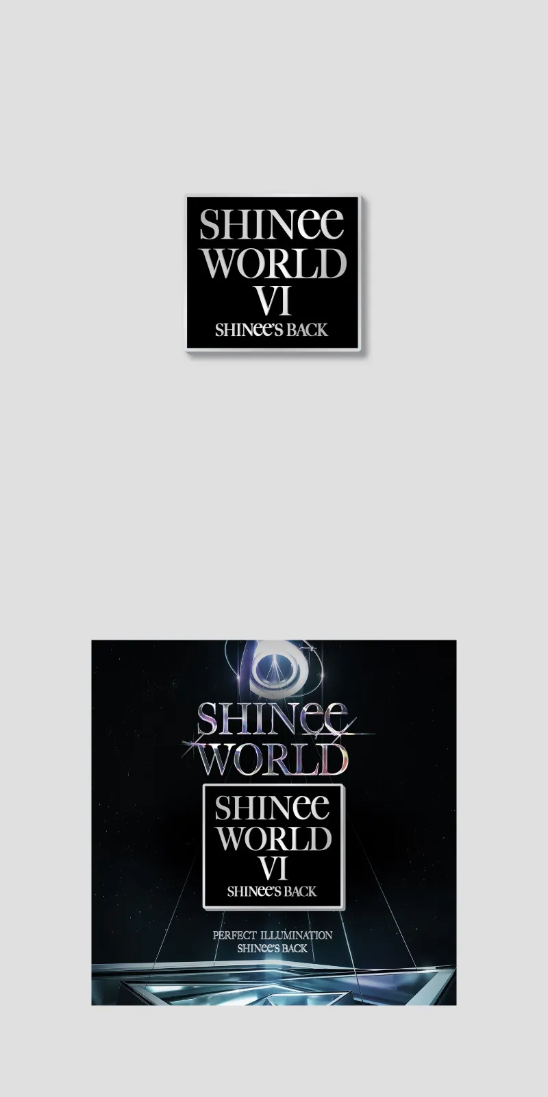 SHINee WORLD VI [PERFECT ILLUMINATION : SHINee'S BACK] MD - BADGE 2