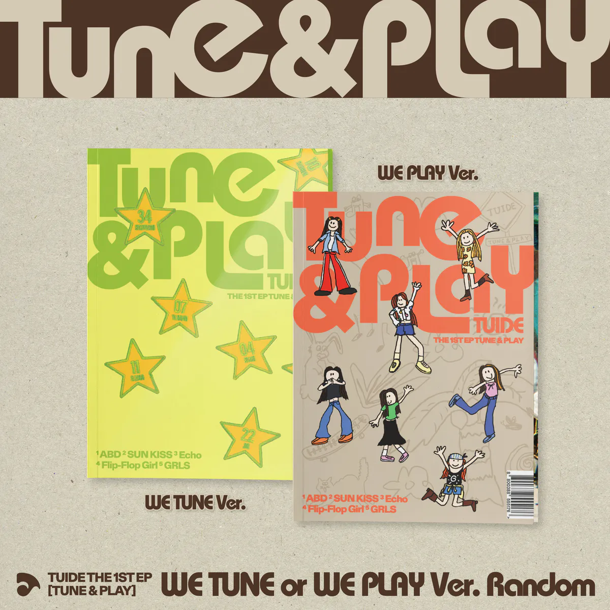 TUIDE(튜이드) - The 1st EP [TUNE & PLAY] Weverse Albums ver. 상세 이미지 3