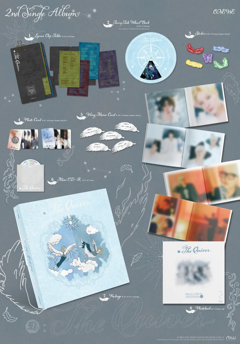 ONEWE(원위) - 2nd Single Album  [點 : The Quiver] 2