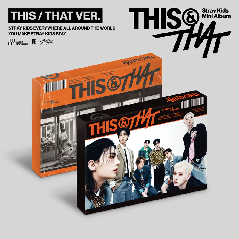Stray Kids(스트레이 키즈) - THIS & THAT (THIS VER., THAT VER.)(일반반/2종)