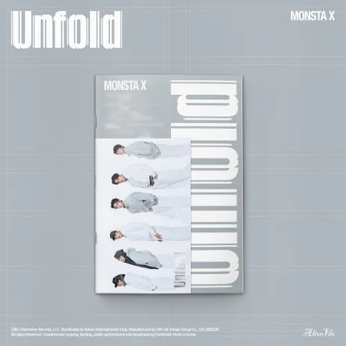 MONSTA X (몬스타엑스) - 정규앨범 [Unfold] 일반반 (Alive Ver.)