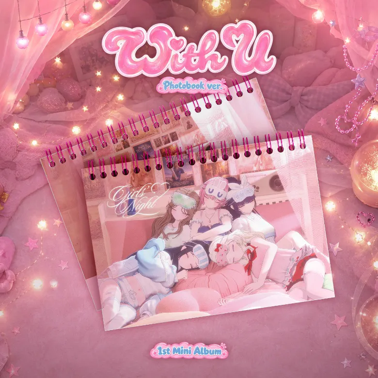 [세트] MW:MEU (뮤) - 미니 1집 [With U] (Photobook Girls’ Night ver.)(Photobook With U ver.) 상세 이미지 2