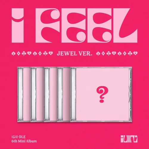 [세트] (여자)아이들 - 미니6집 [I feel] (Jewel Ver.)
